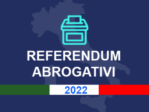 Referendum Popolari di domenica 12 giugno 2022
